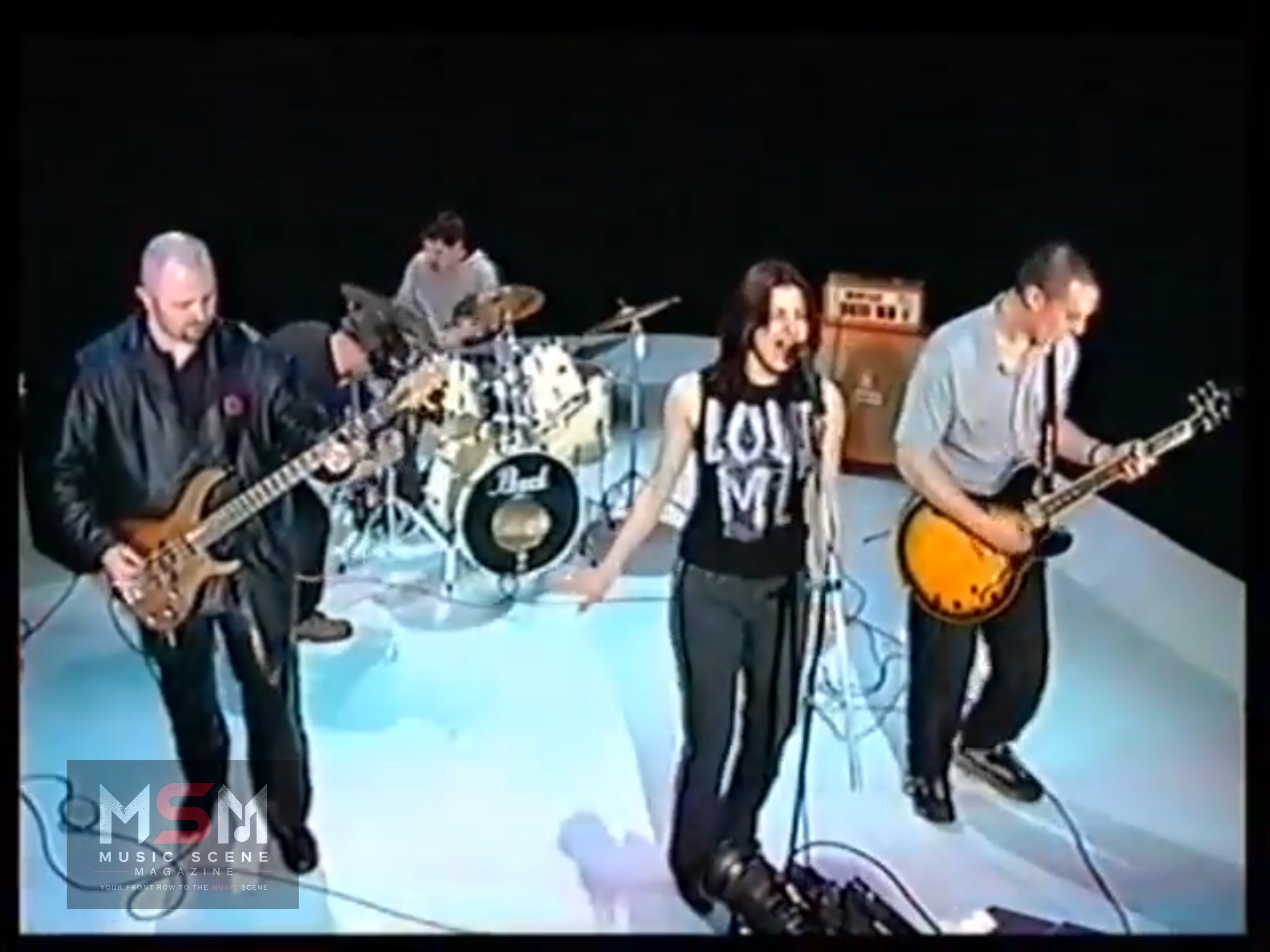 Live band performing on TV during MSM “So You Wanna Build A Band” feature series